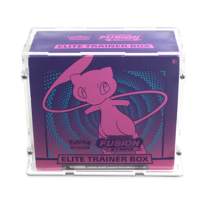 Elite Trainer Box Display Case for Pokemon Fusion Strike
