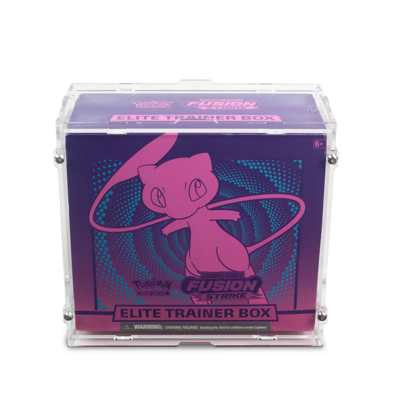 Elite Trainer Box Enclosed Display Case for Pokemon Fusion Strike