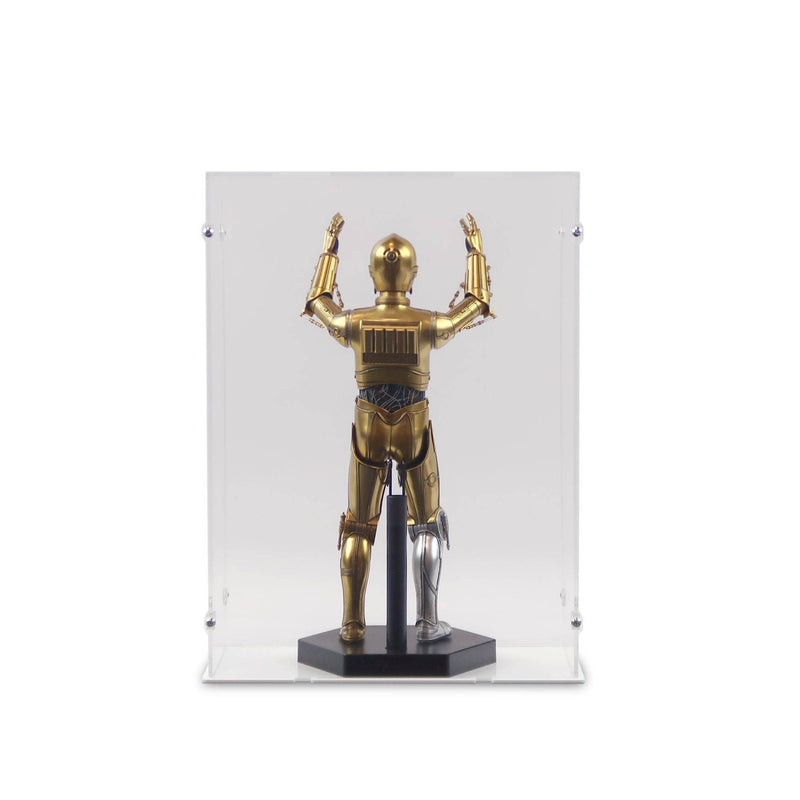 1/6 Scale C-3PO Display Case for Sideshow Collectibles 2171