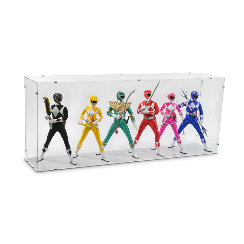 Power Rangers Display Room Display Case for threezero 1/6 Scale Power Rangers Set | iDisplayit US ...