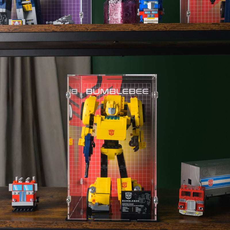 Bumblebee Display Case for LEGO 10338