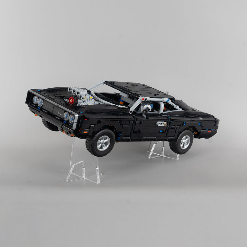Angled Stand for LEGO Technic and Creator Cars (4/8 cm)