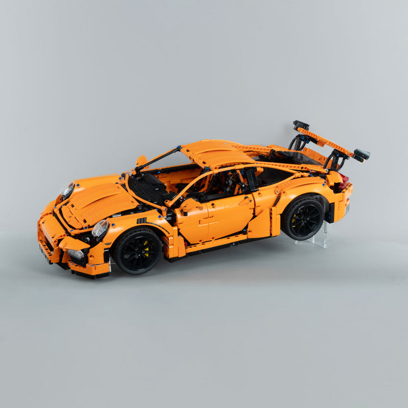 Angled Stand for LEGO Technic and Creator Cars (4/8 cm)