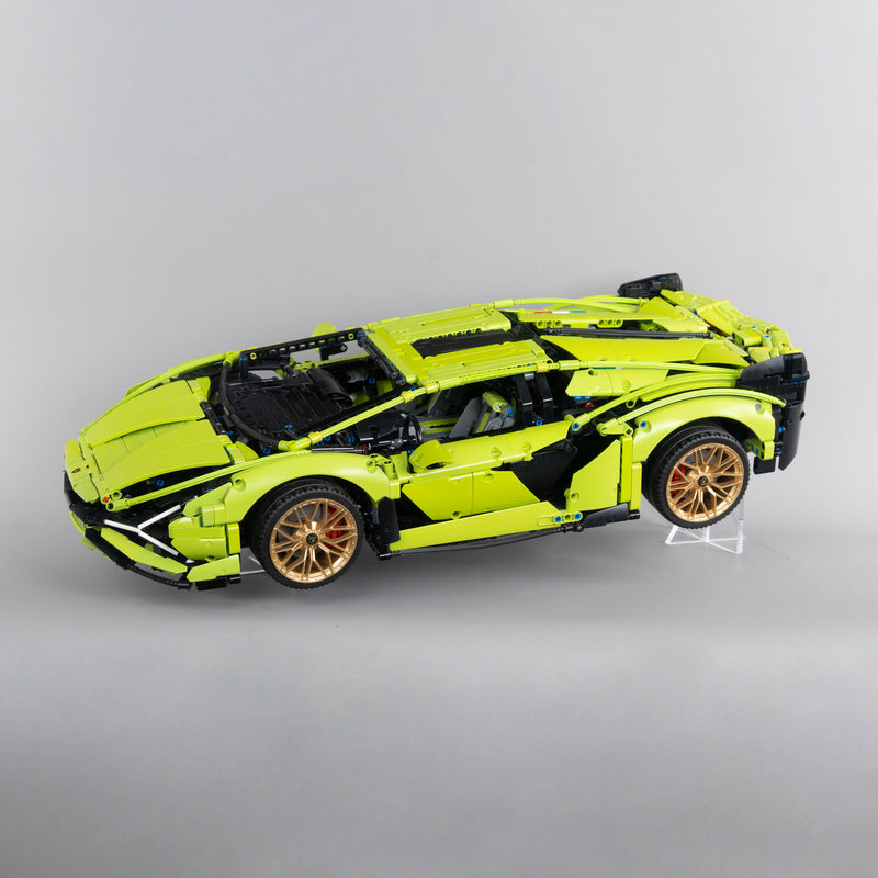 Angled Stand for LEGO Technic and Creator Cars (6/10 cm)