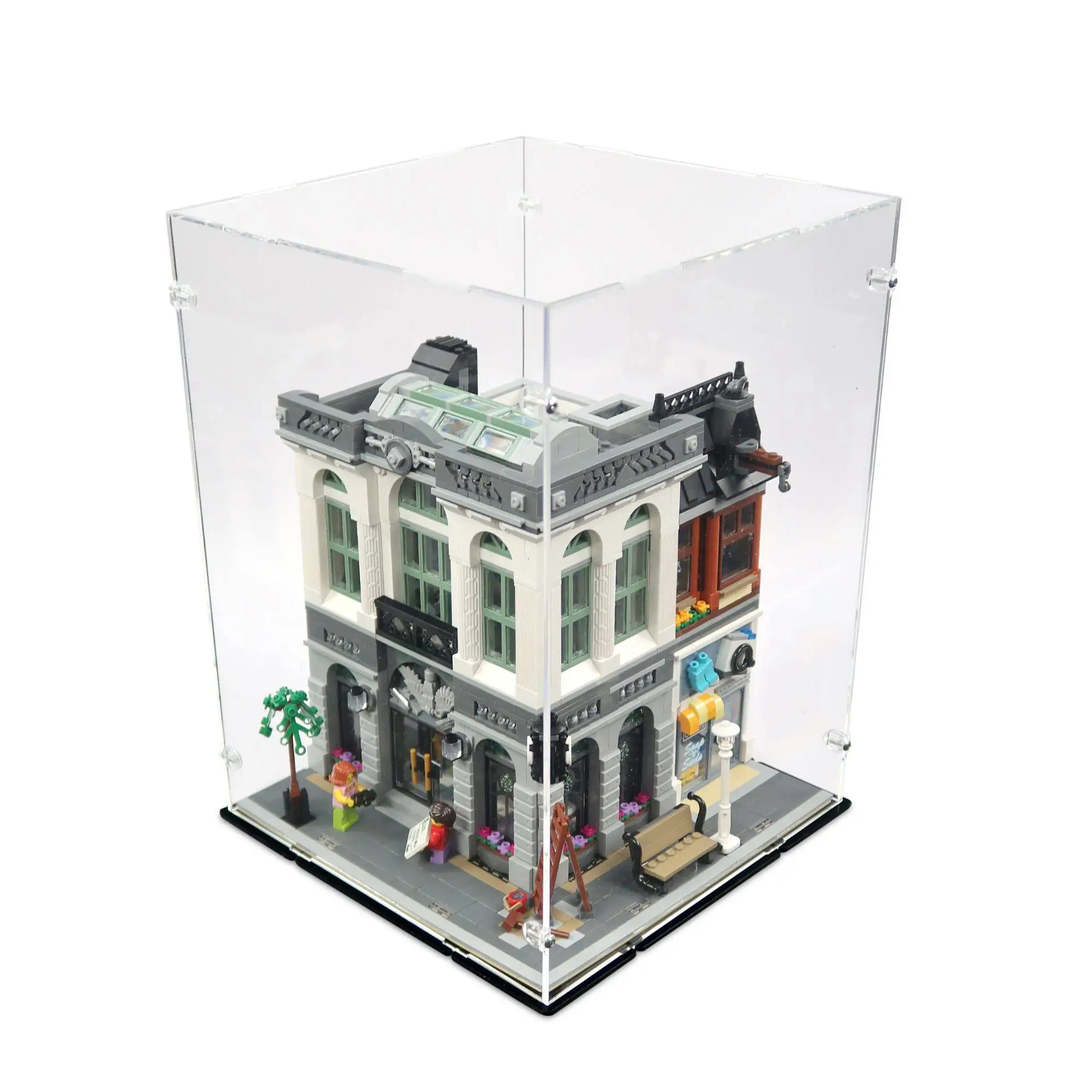 udarbejde tømrer Løft dig op Acrylic Display Case for LEGO Brick Bank | iDisplayit