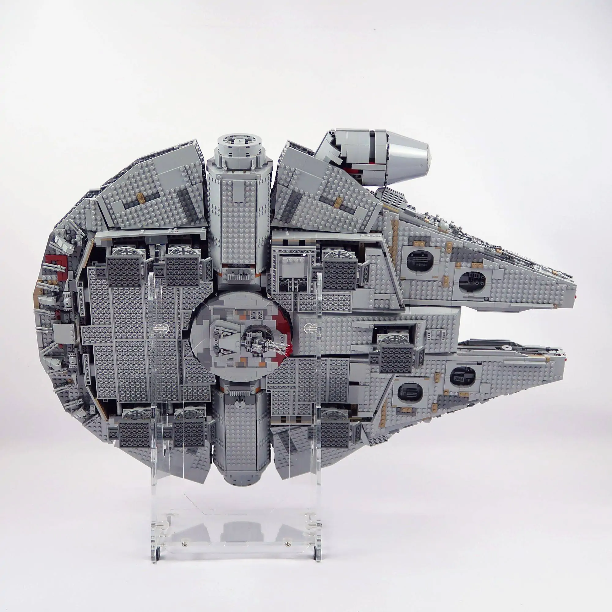 At hoppe krybdyr Hearty LEGO Star Wars 75192 Millennium Falcon Clear Acrylic Display Stand |  iDisplayit