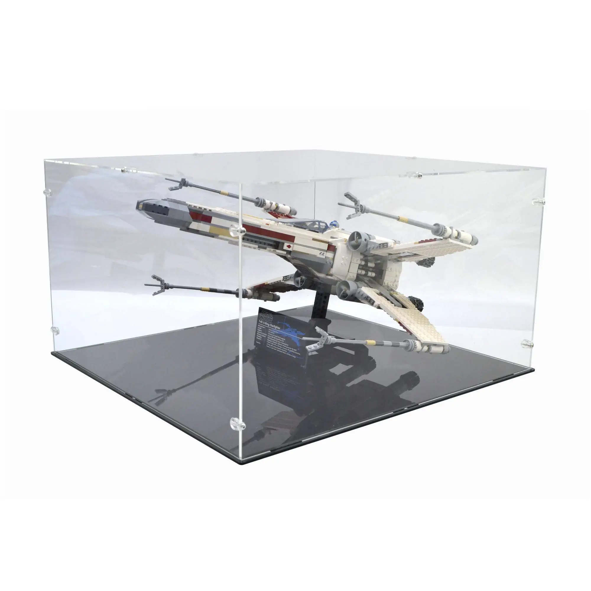Acrylic Display for LEGO UCS Red Five X-Wing | iDisplayit