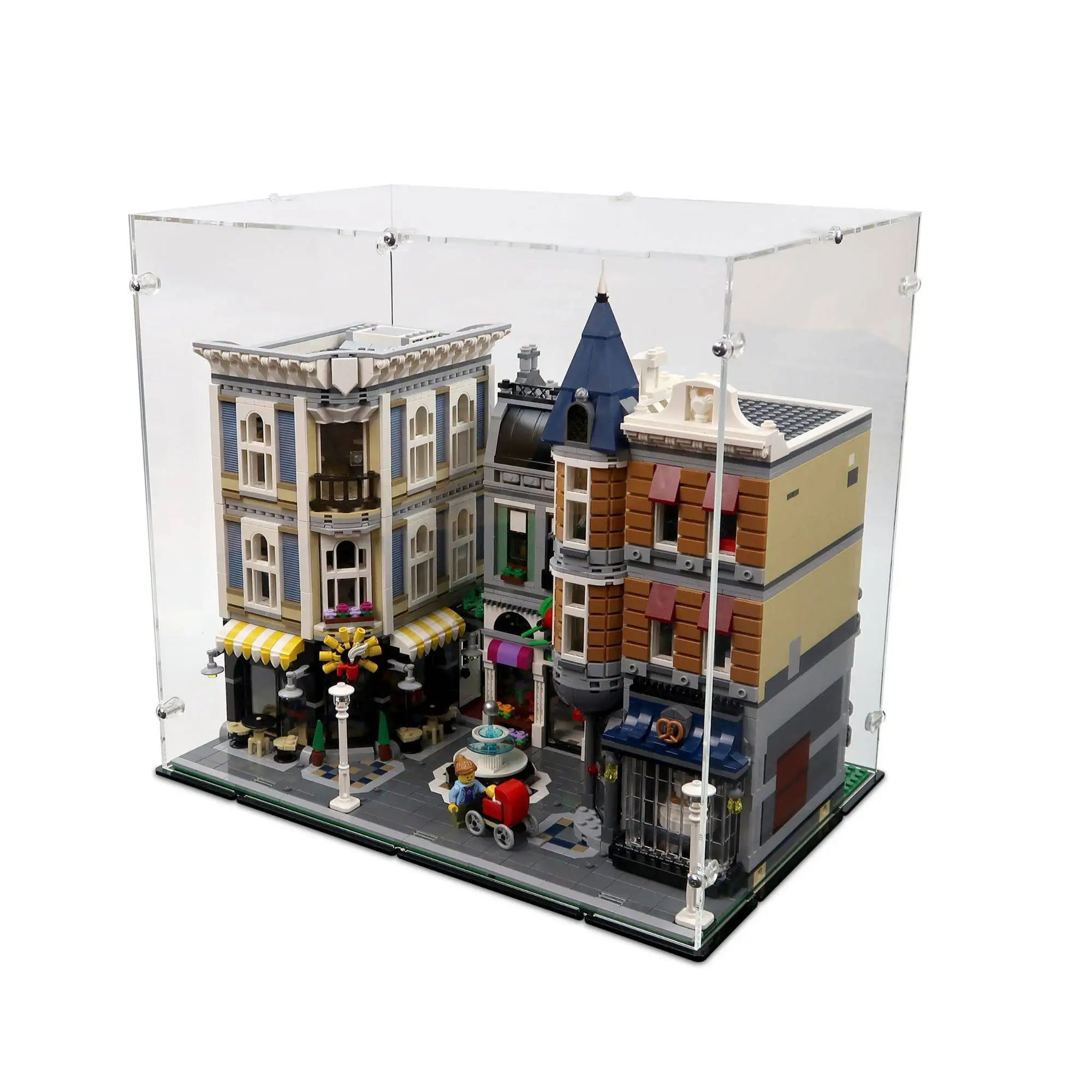 typisk Hvad kran Acrylic Display Case for LEGO Assembly Square | iDisplayit
