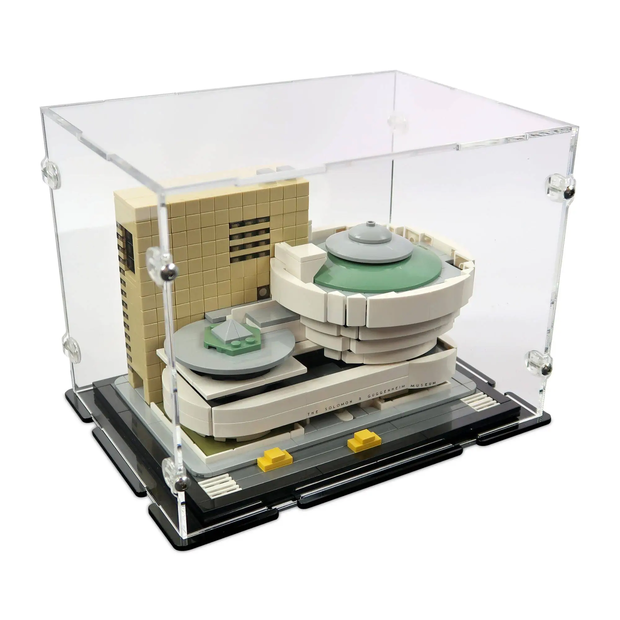 Acrylic Display Case for LEGO Guggenheim Museum |