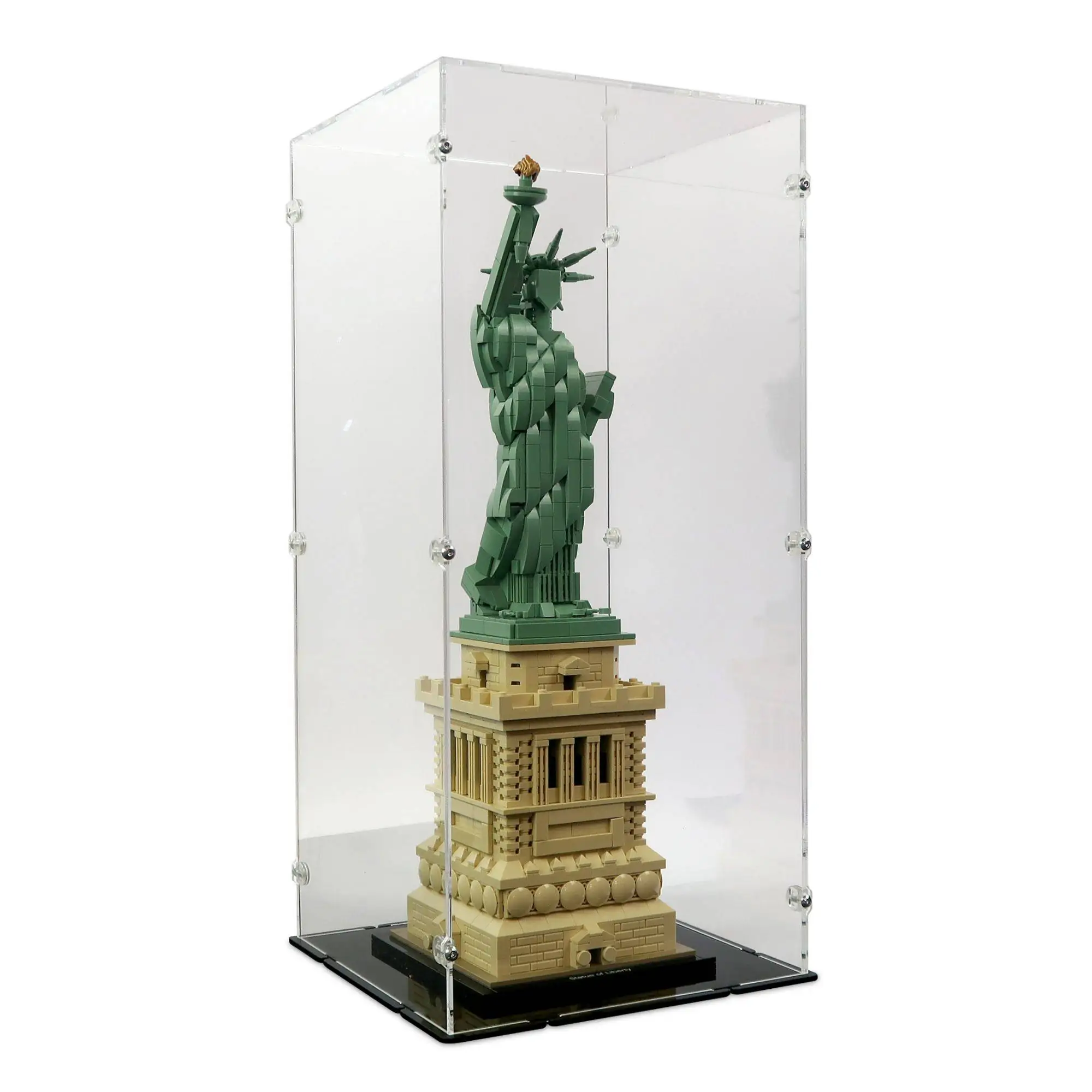 Statue Of Liberty Display Case for LEGO 21042