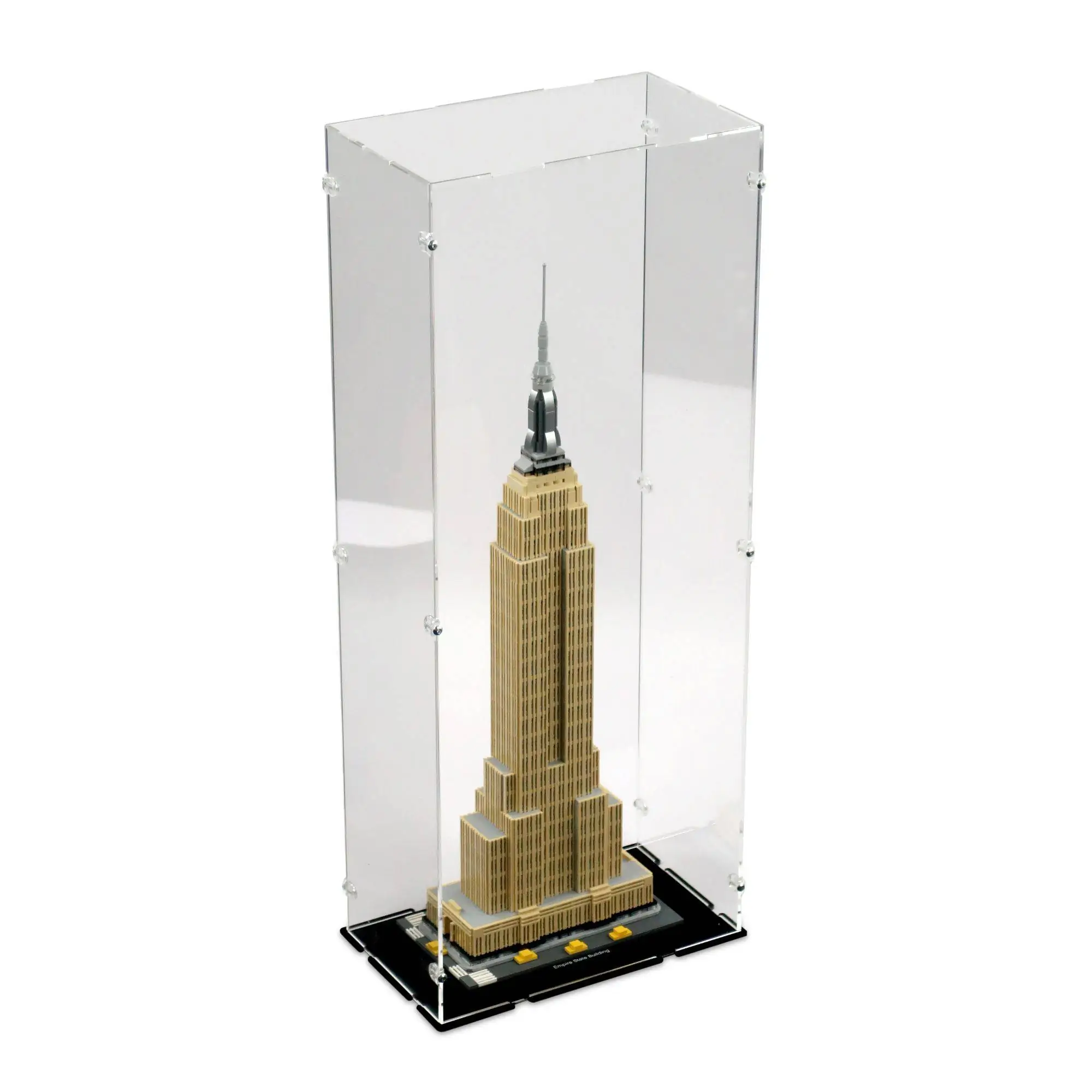 George Hanbury Pygmalion Bot Acrylic Display Case for LEGO Empire State Building | iDisplayit