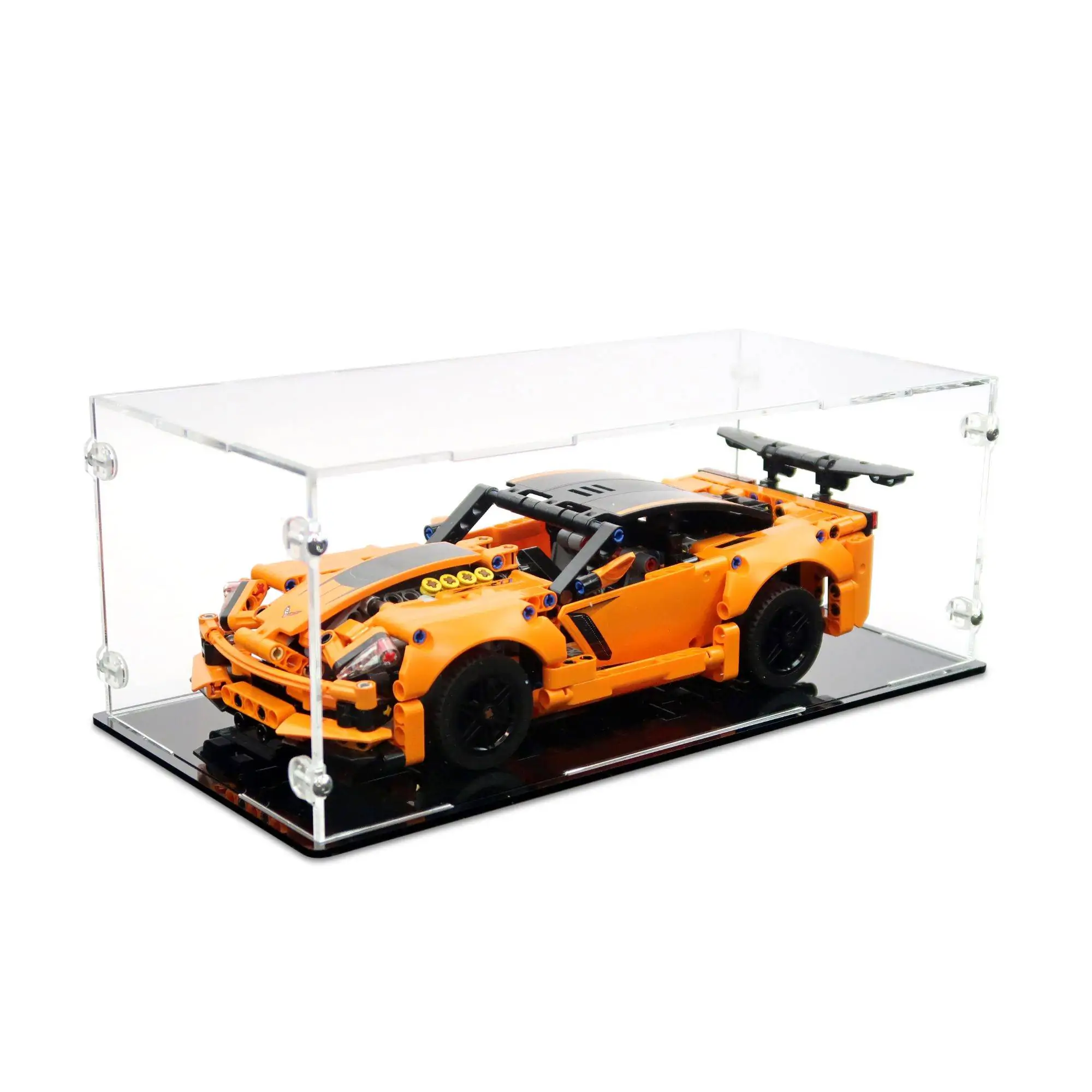 tab Apparatet Anonym Acrylic Display Case for LEGO Chevrolet Corvette ZR1 | iDisplayit