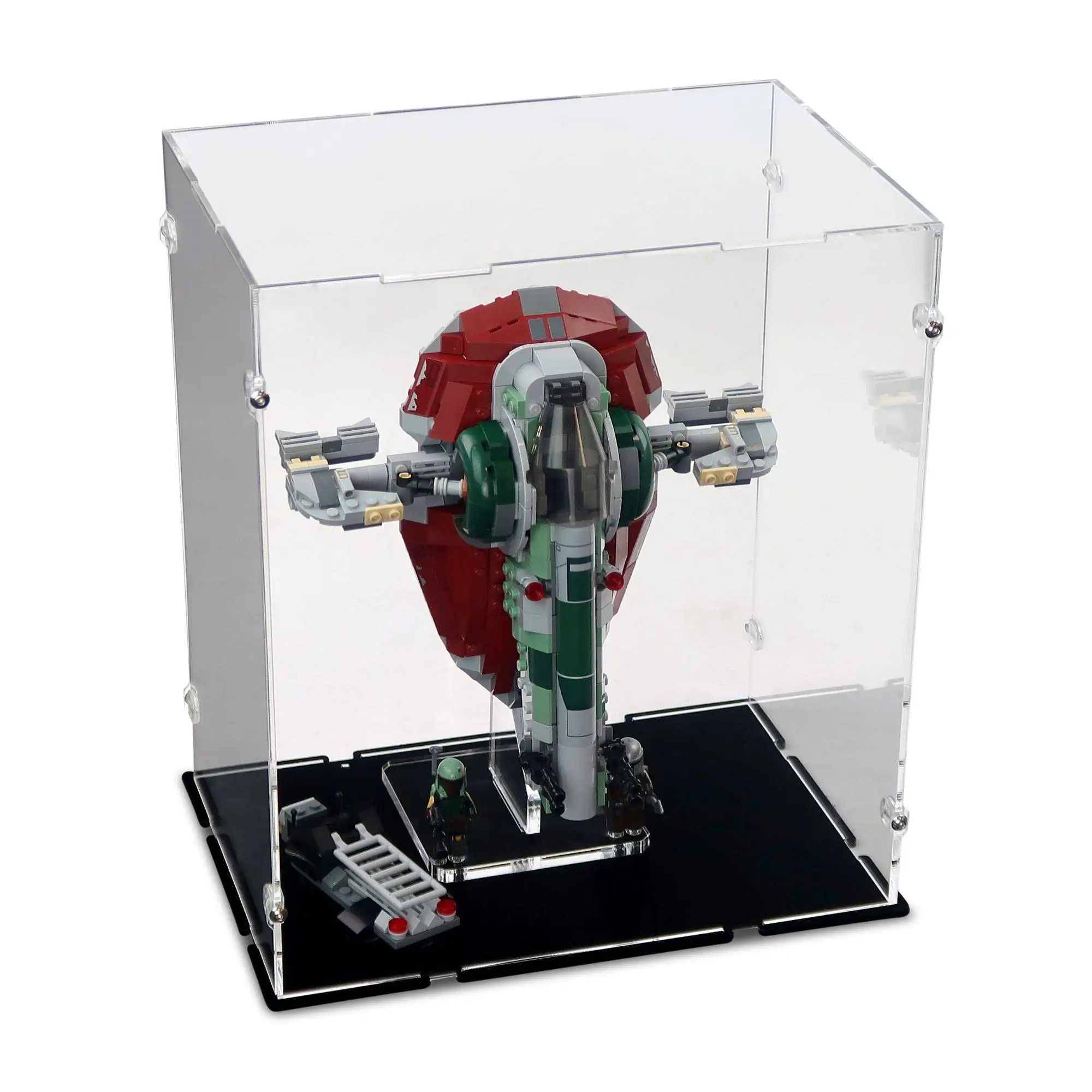LEGO Star Wars Slave 1 Fett's Starship Display Case and Stand | iDisplayit