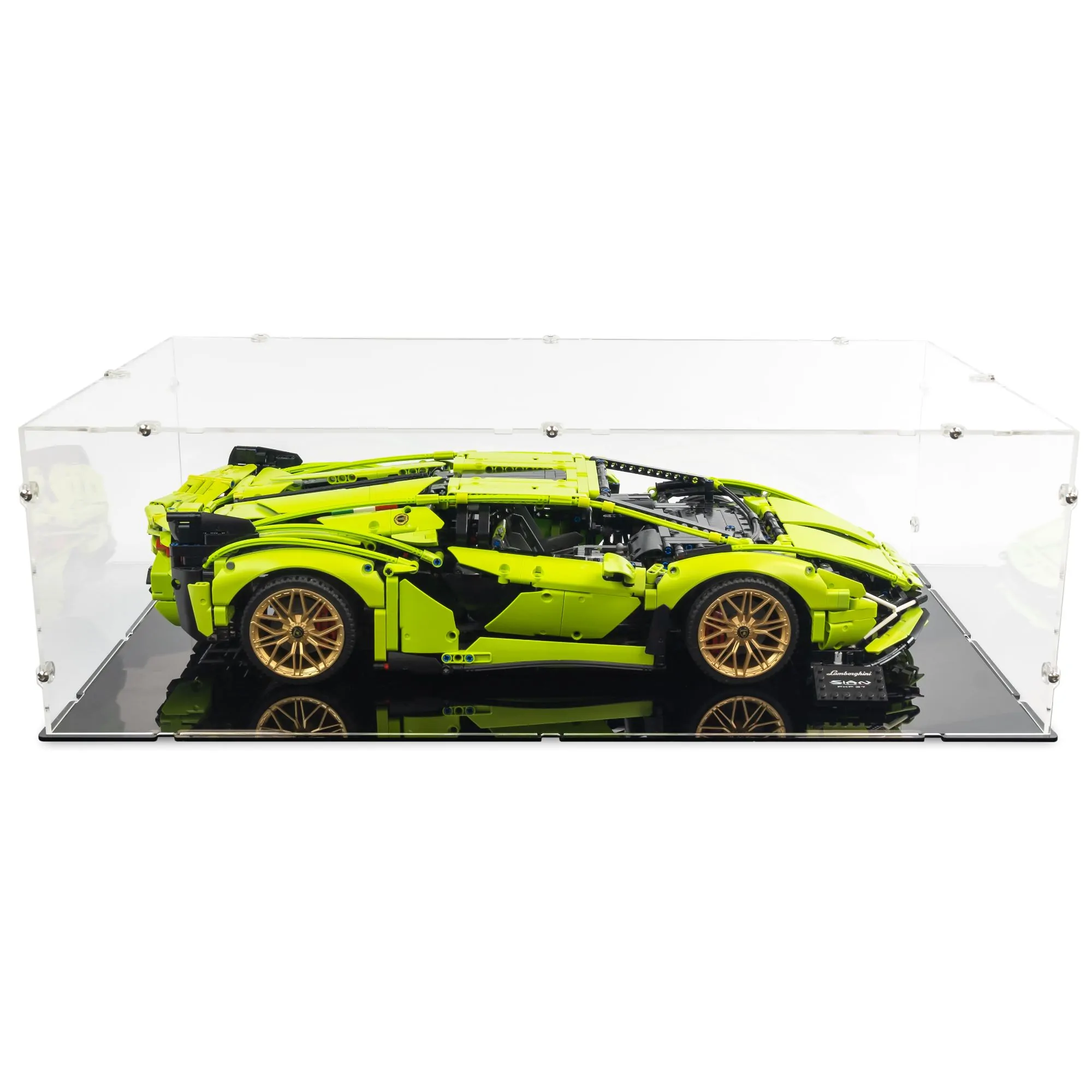 Acrylic Display Case for LEGO Technic Lamborghini | iDisplayit