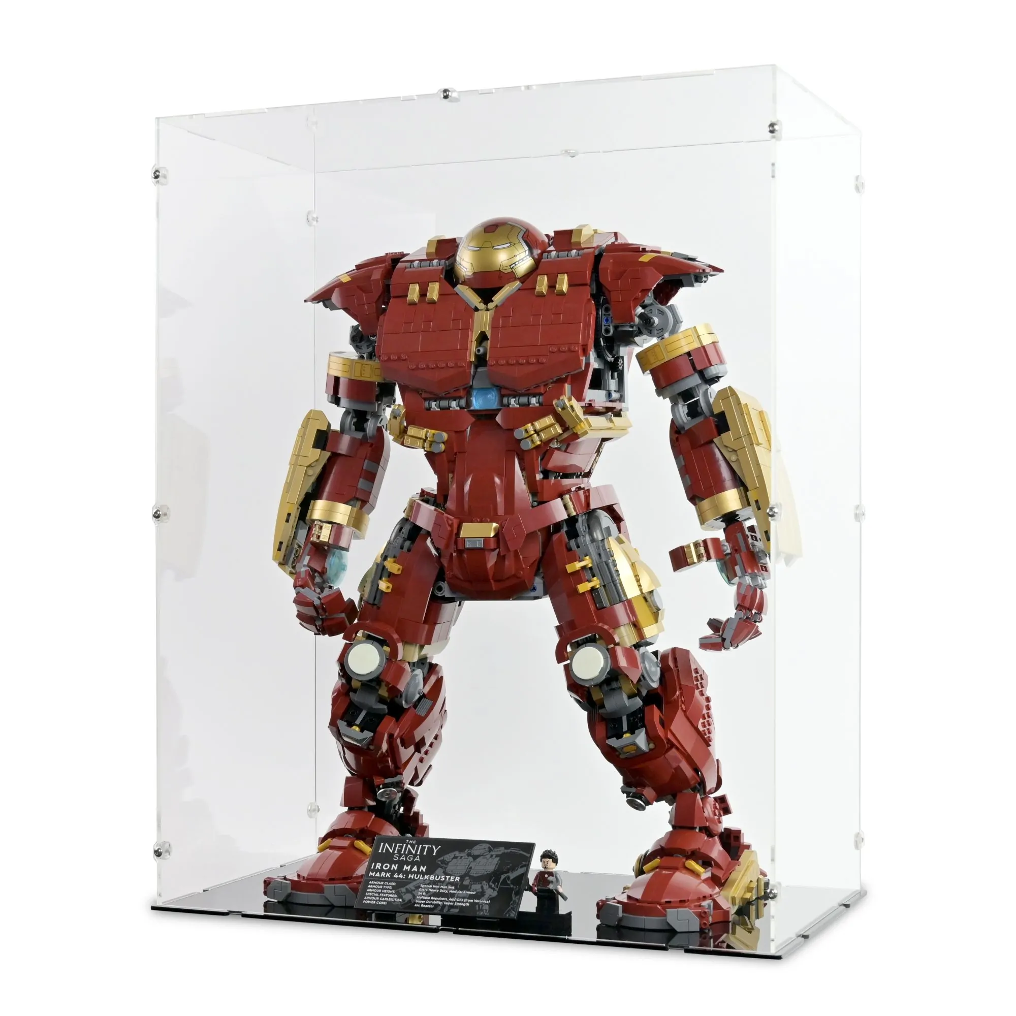 Recitar Señor Autorizar Acrylic Display Case for LEGO UCS Hulkbuster | iDisplayit