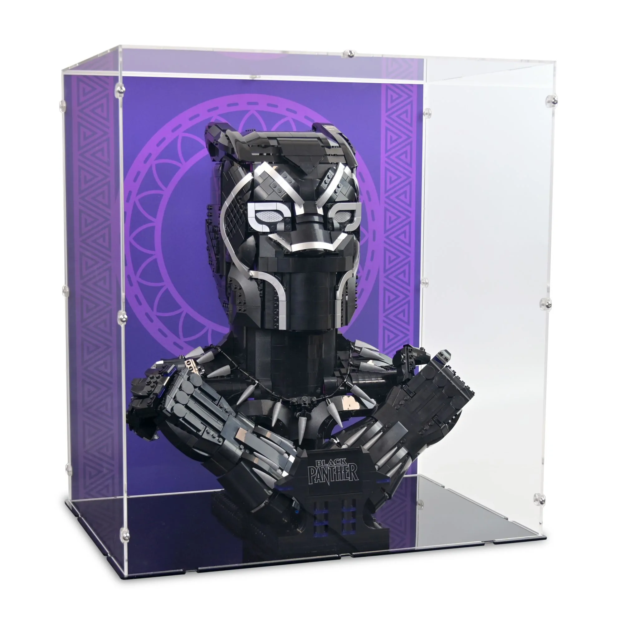 Acrylic Display Case for LEGO Black Panther