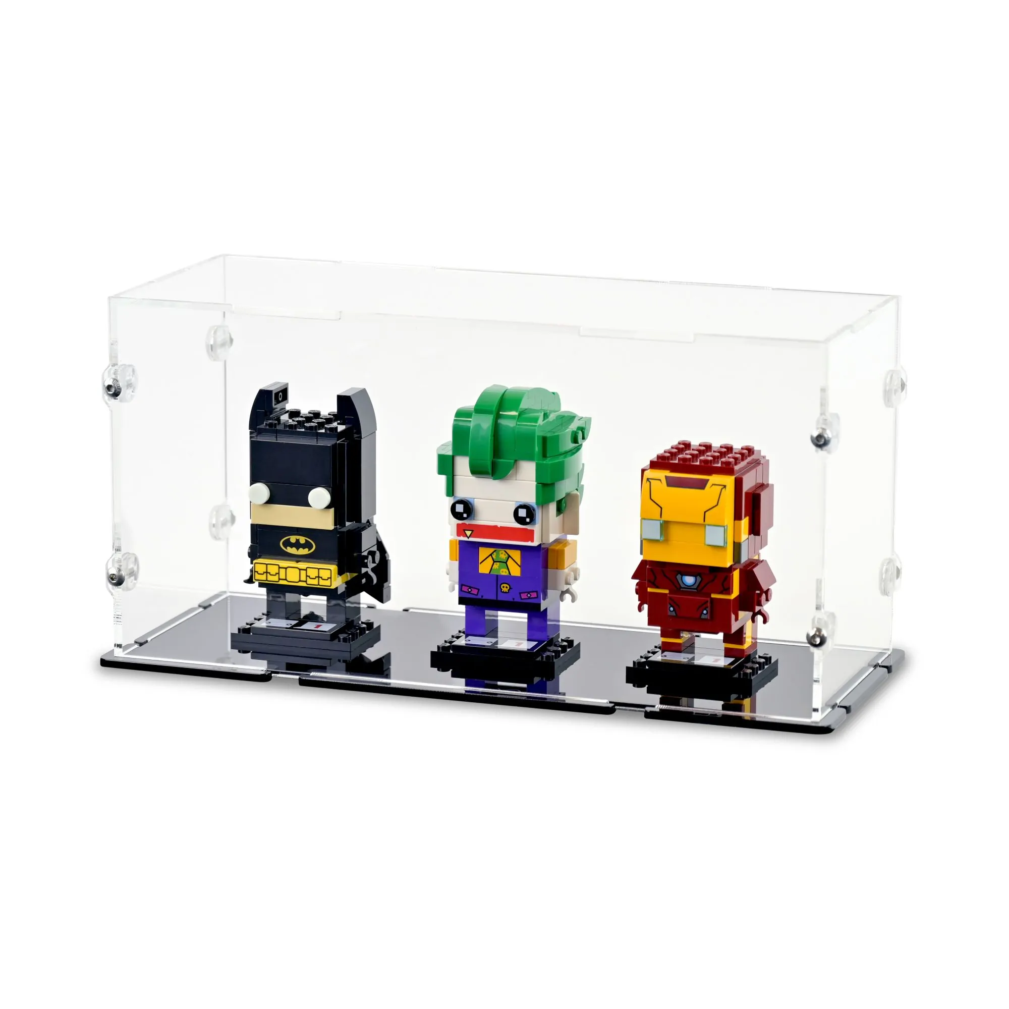 Acrylic Display Case for x3 LEGO BrickHeadz