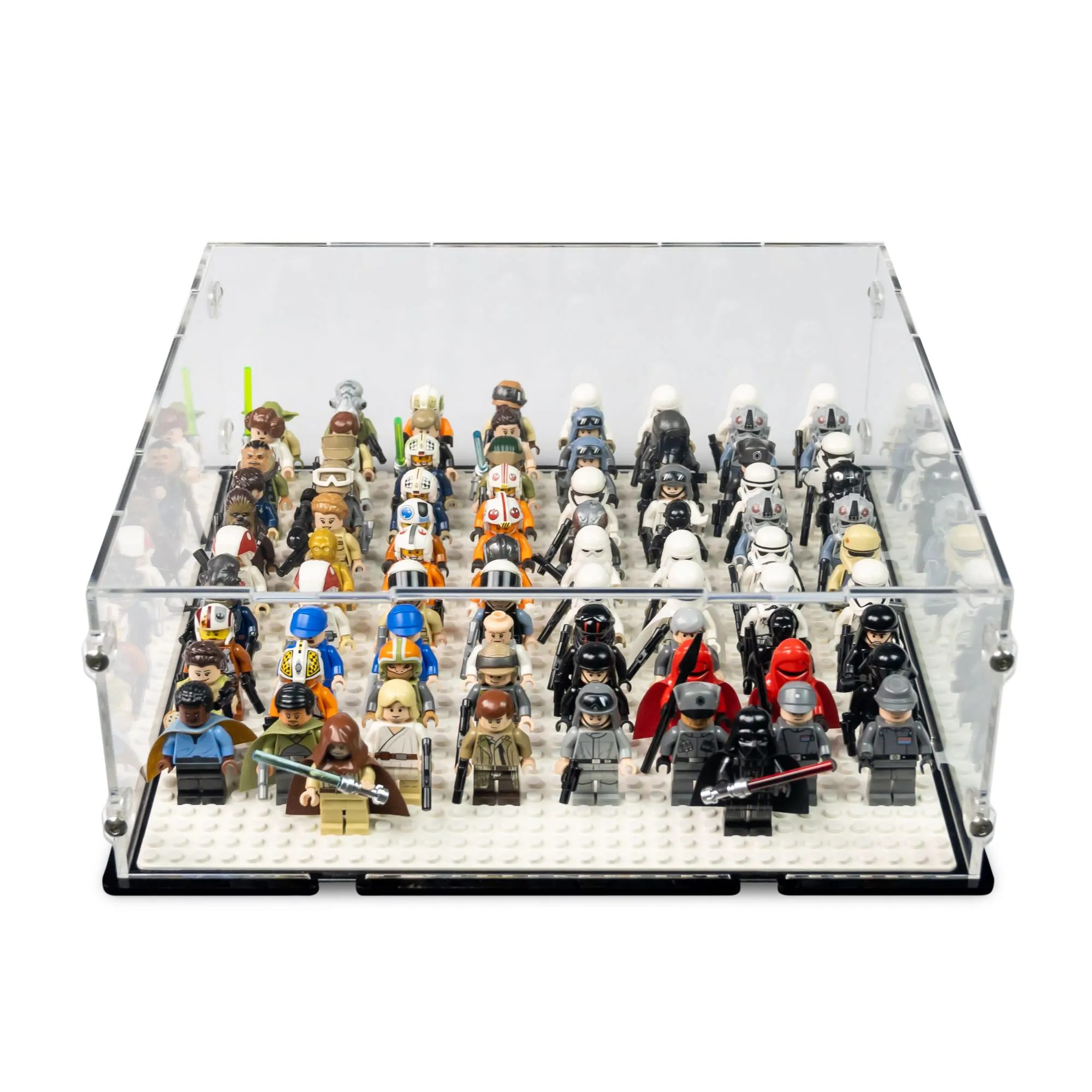 Acrylic Case LEGO Minifigure Army | iDisplayit