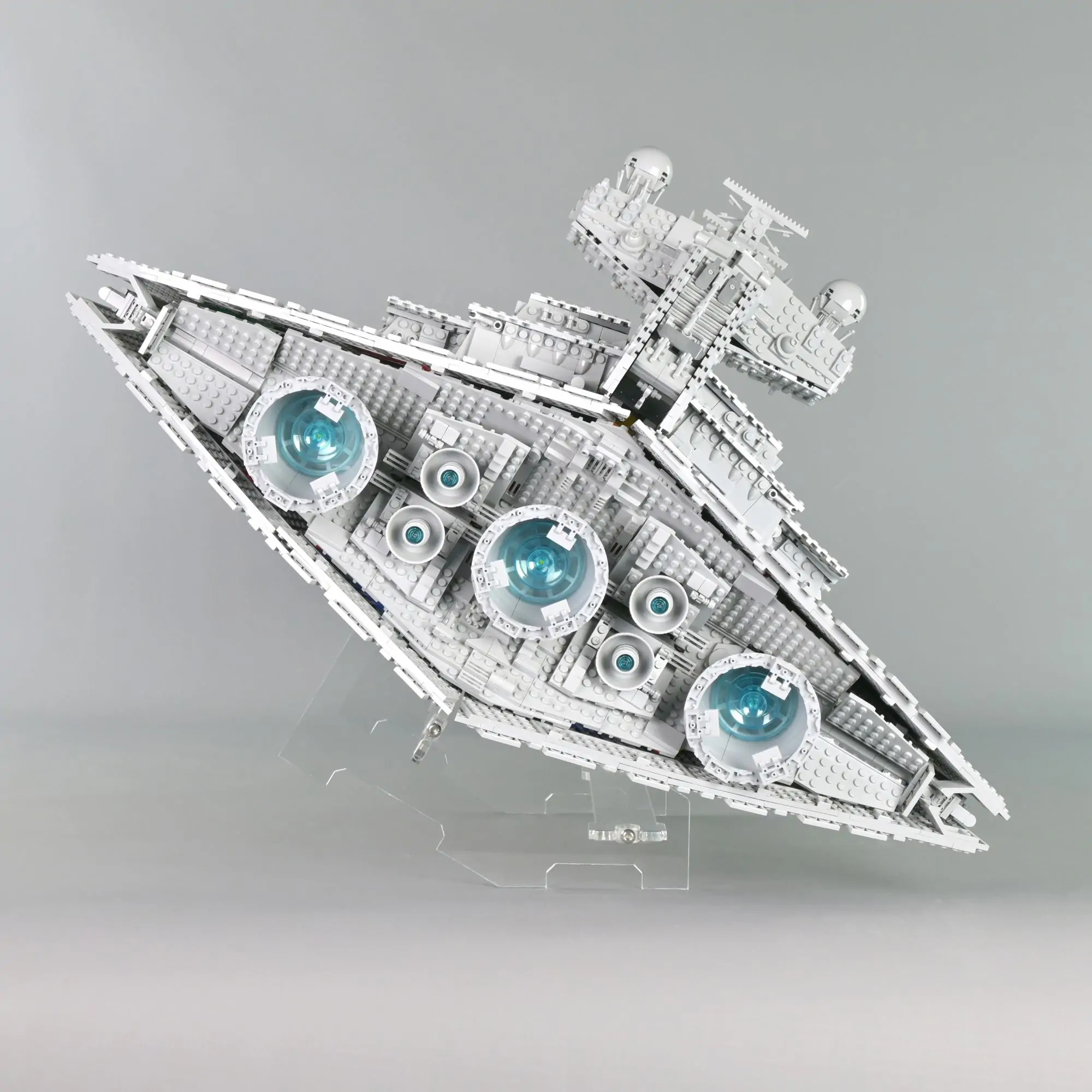 LEGO UCS Imperial Star Destroyer Clear Acrylic Display Stand |