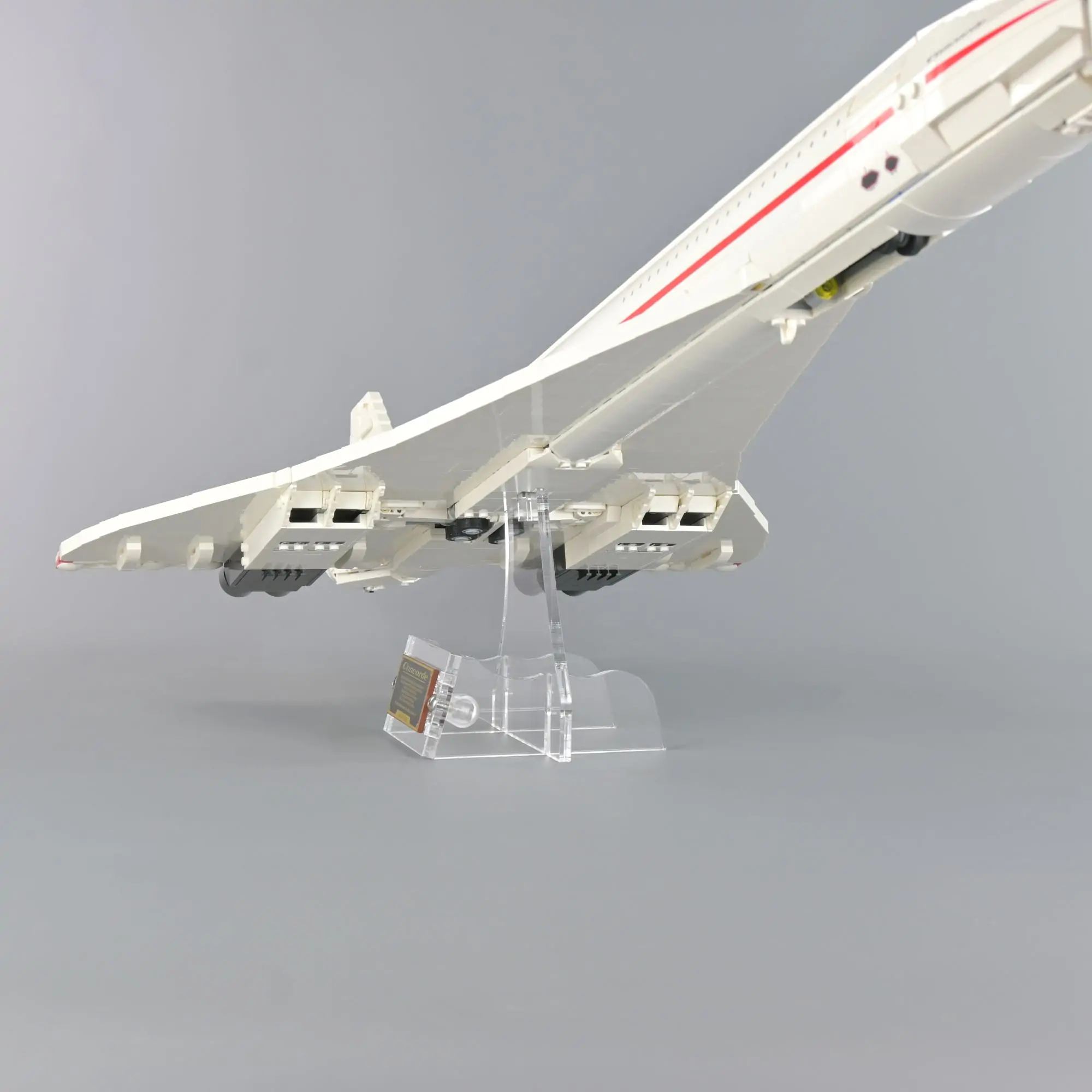 Acrylic Display Stand for LEGO Concorde
