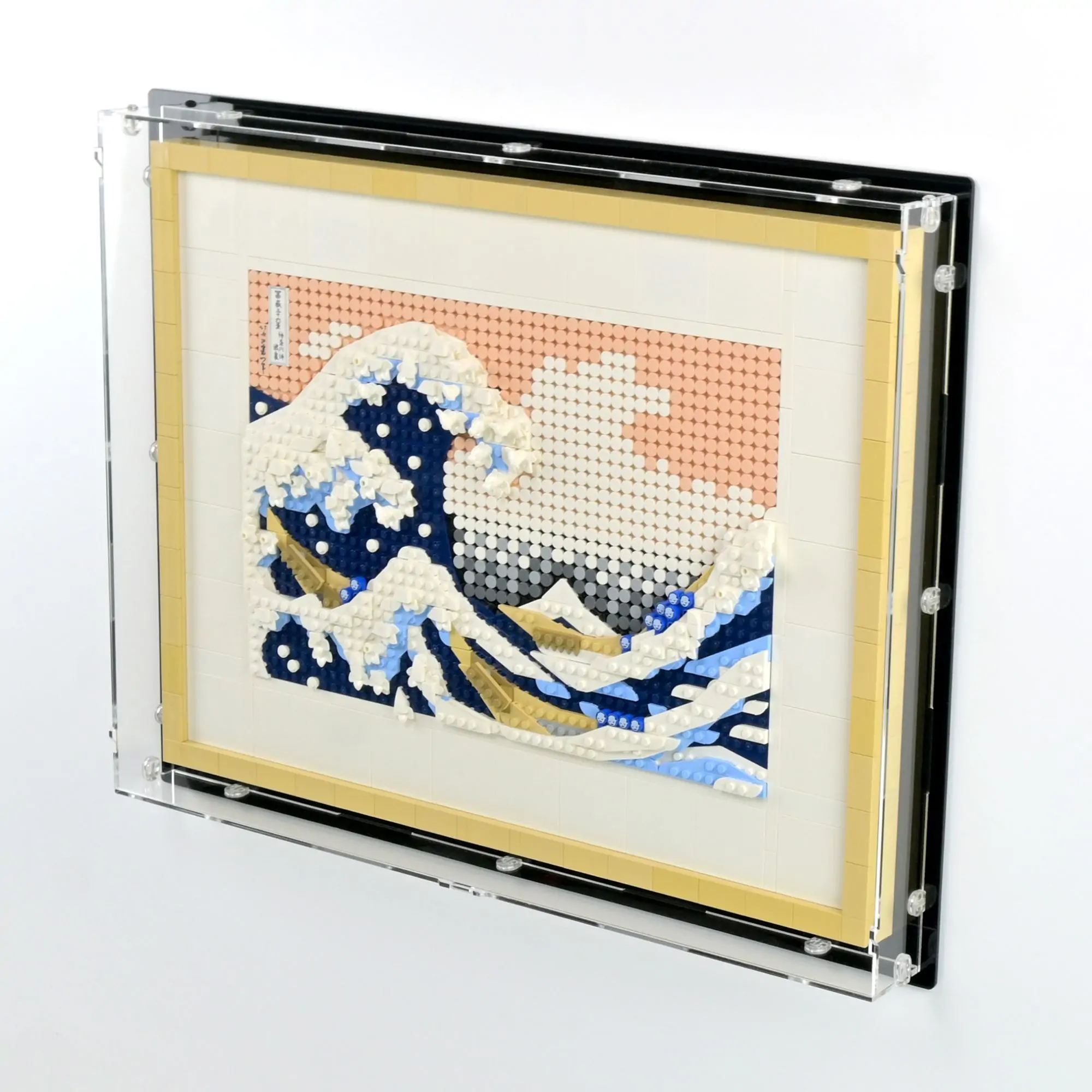 Plexiglas® display case for LEGO® Hokusai The Great Wave (31208)