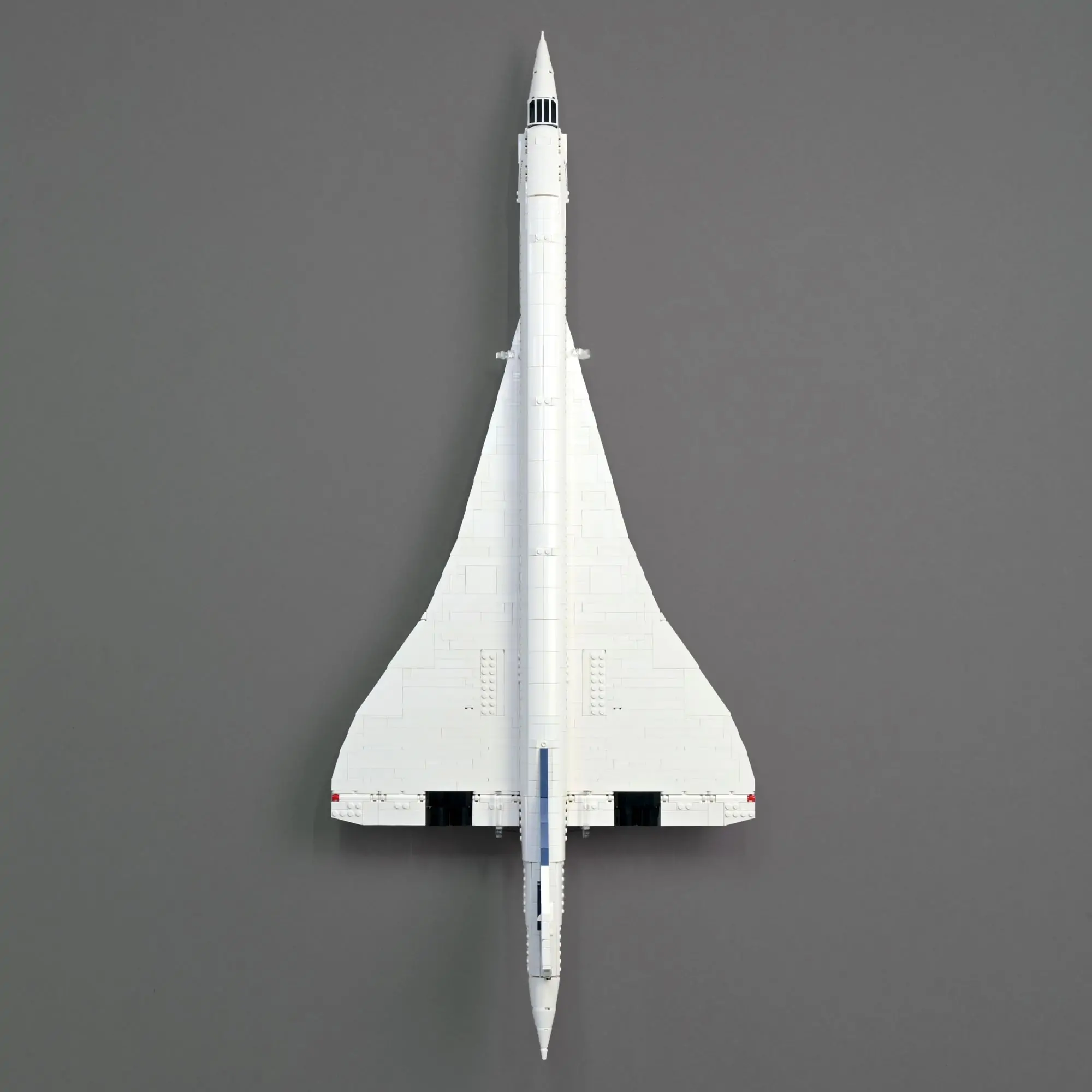 LEGO Concorde - Angled Wall Mount by Sam M, Download free STL model