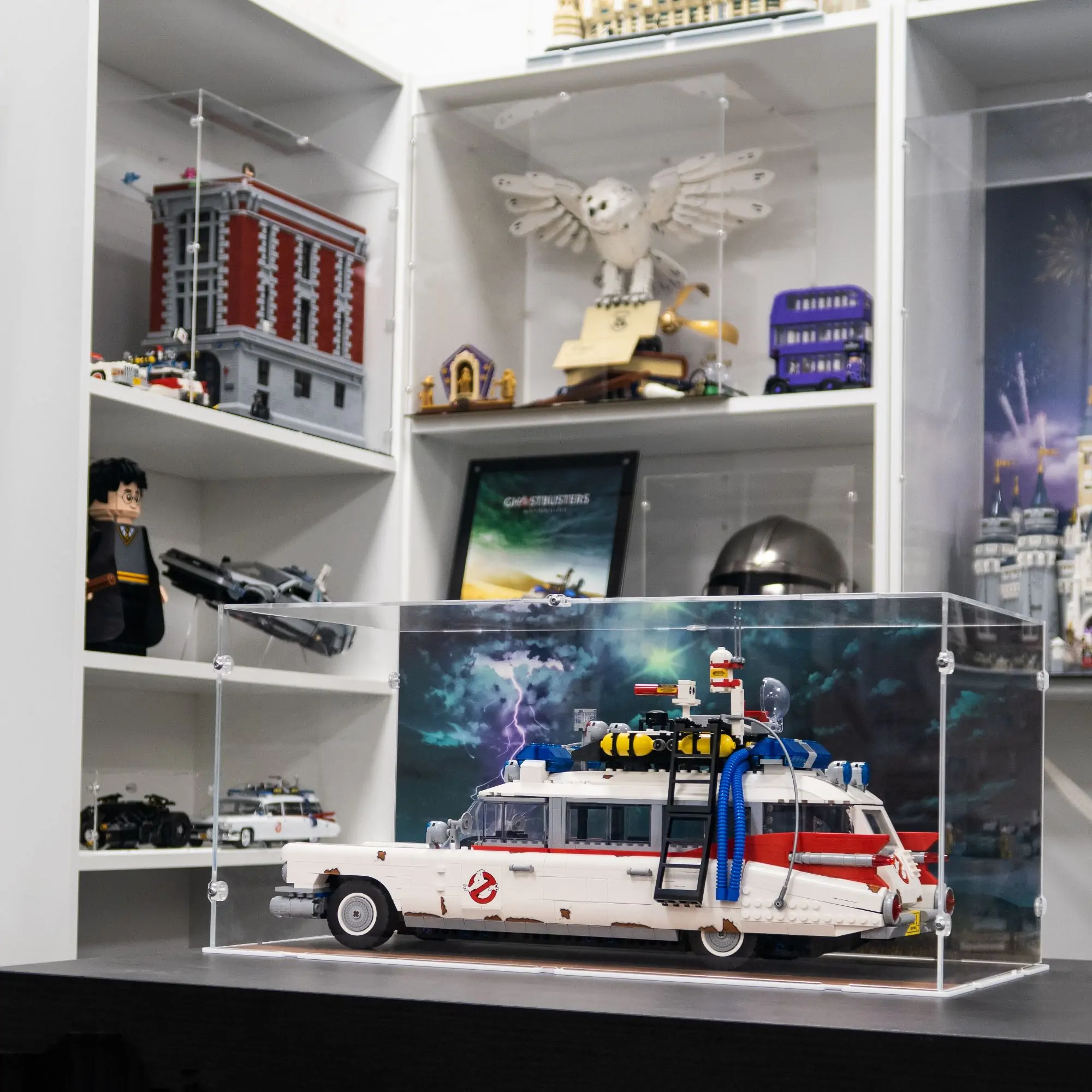 Acrylic Display Case for LEGO Ghostbusters Ecto 1