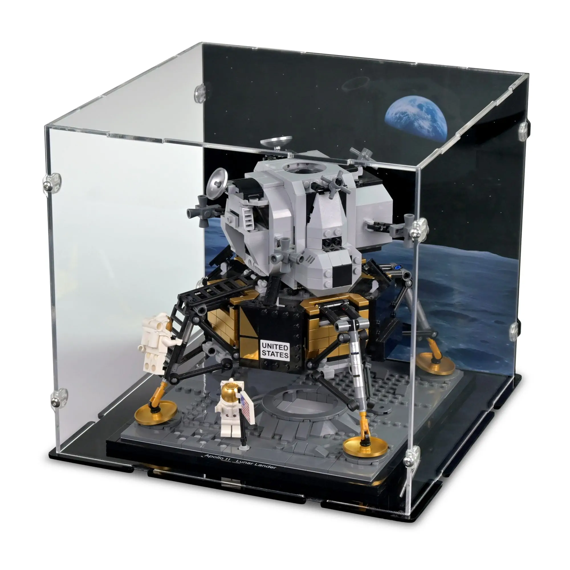At Afgørelse Afslut Acrylic Display Case for LEGO NASA Apollo 11 Lunar Lander | iDisplayit