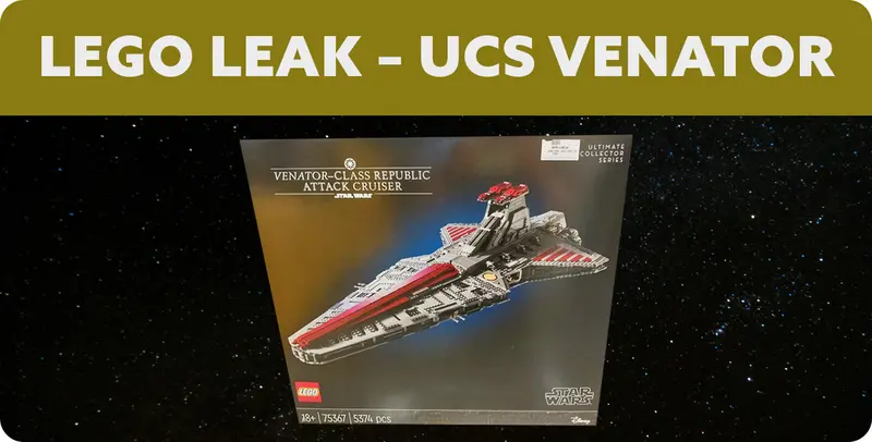 LEGO Star Wars 75367 UCS Venator Leaked!
